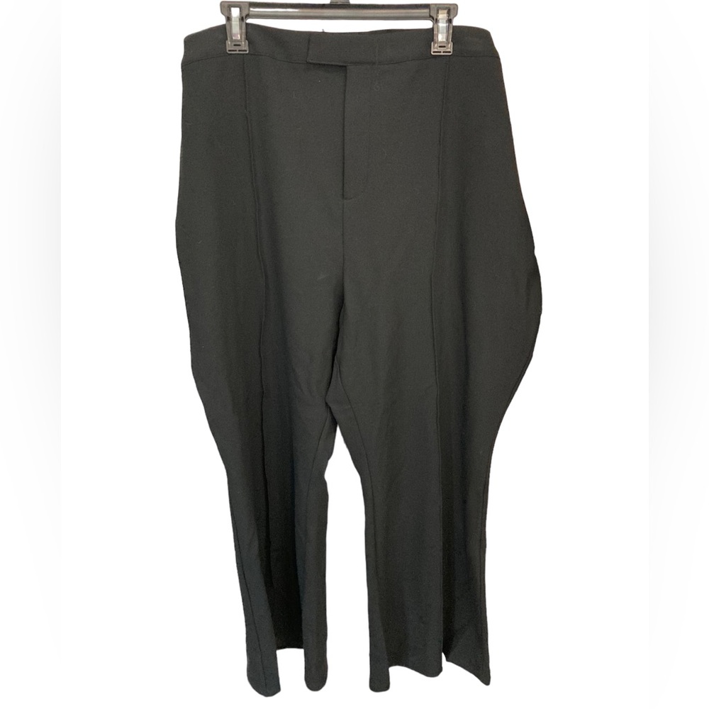 Future Collective Kahlana Barfield Brown Black Knit Dress‎ Pants 24W/26W.